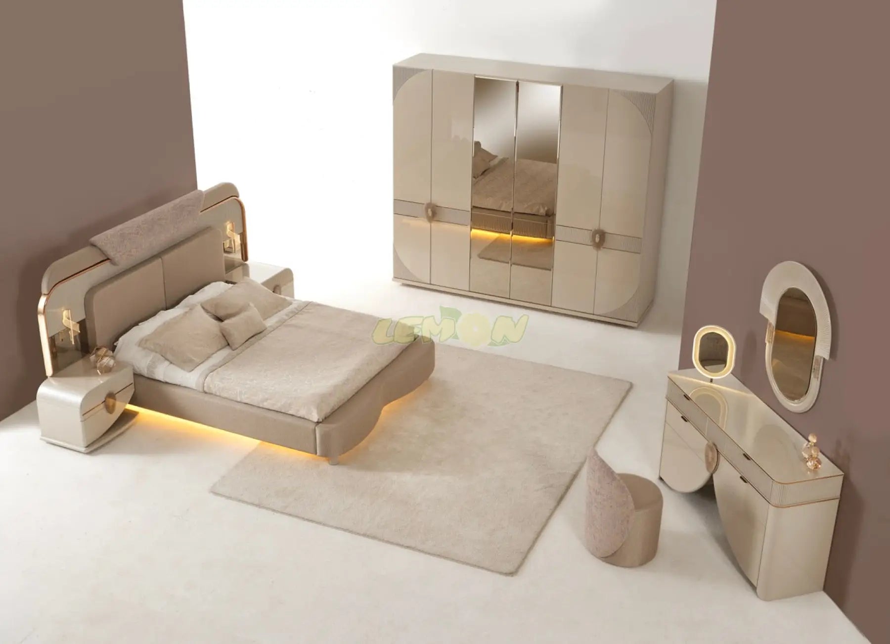 Alyan Schlafzimmer Set