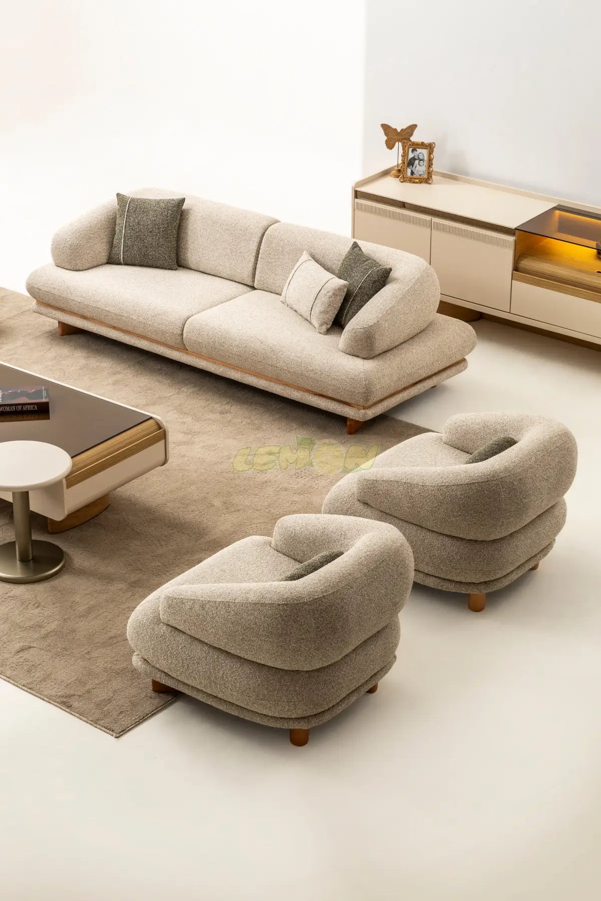 Aura Sofa Set