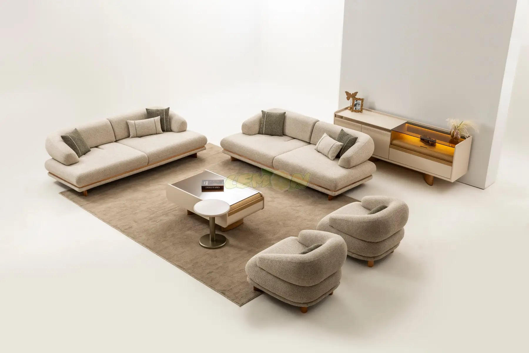 Aura Sofa Set