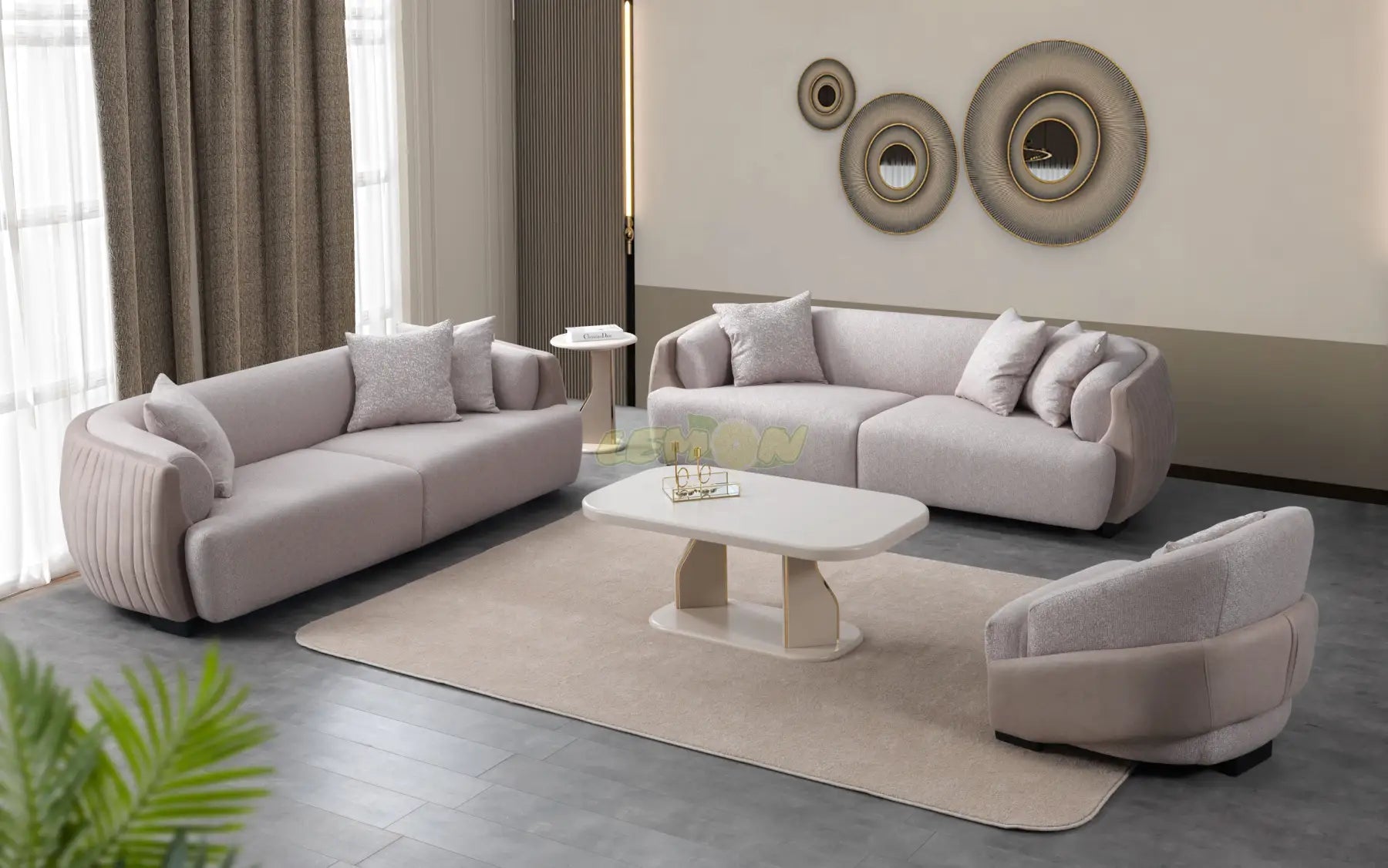 Detroit Sofa Set