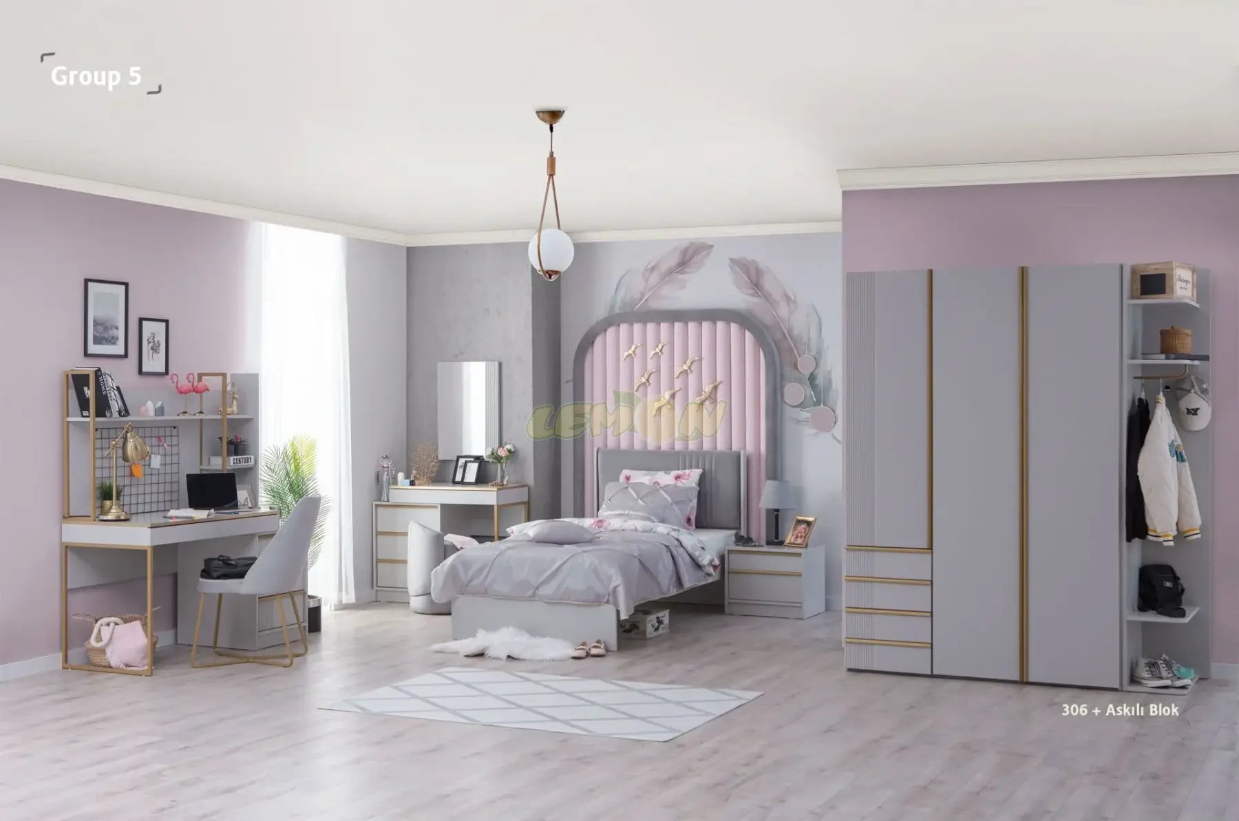 Elegant Kinderzimmer Set