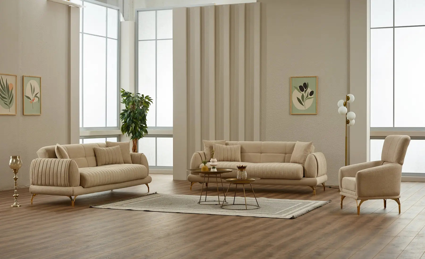 Gamba Sofa Set