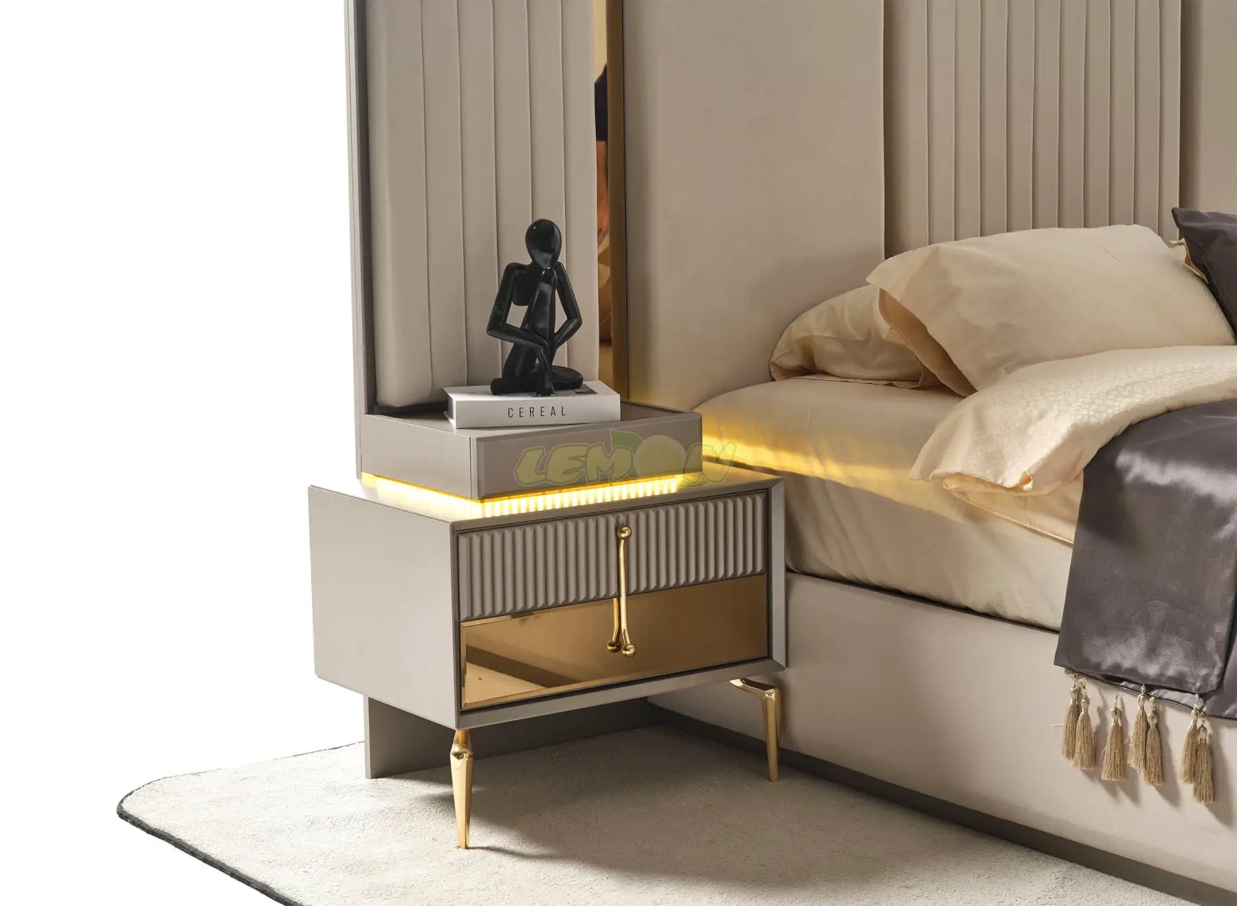 Lexus Gri Schlafzimmer