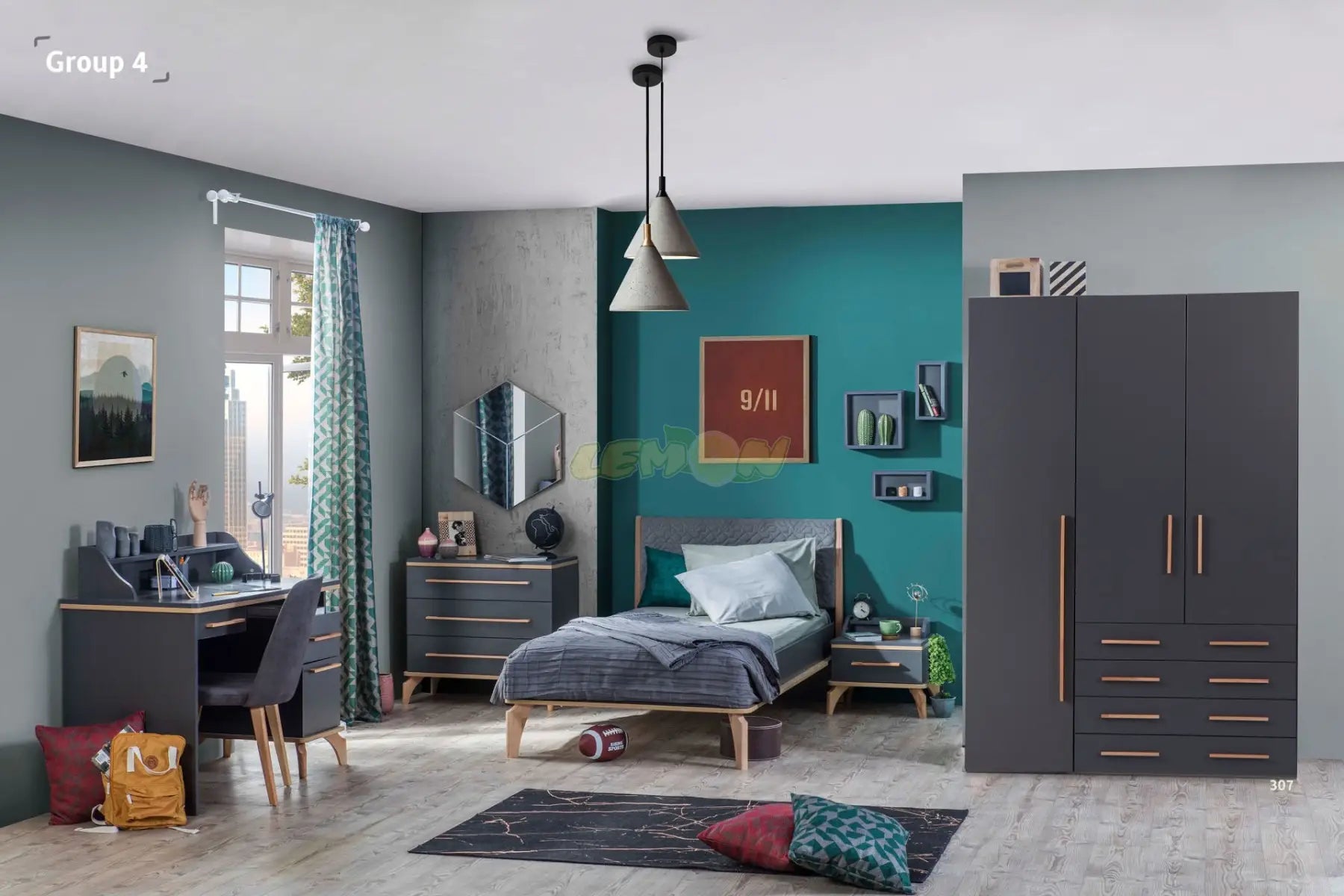 Loft Kinderzimmer Set
