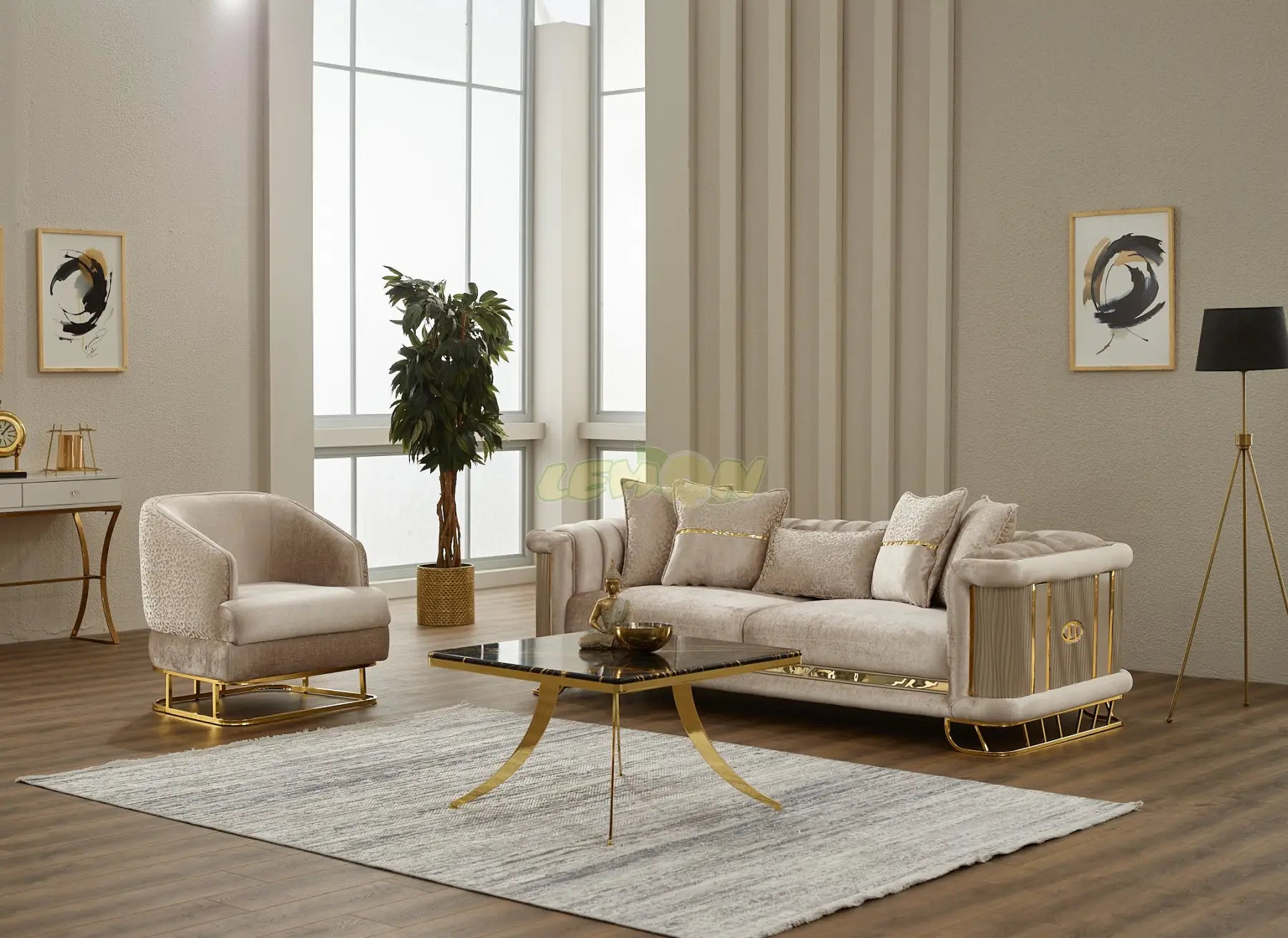 Majeste Sofa Set