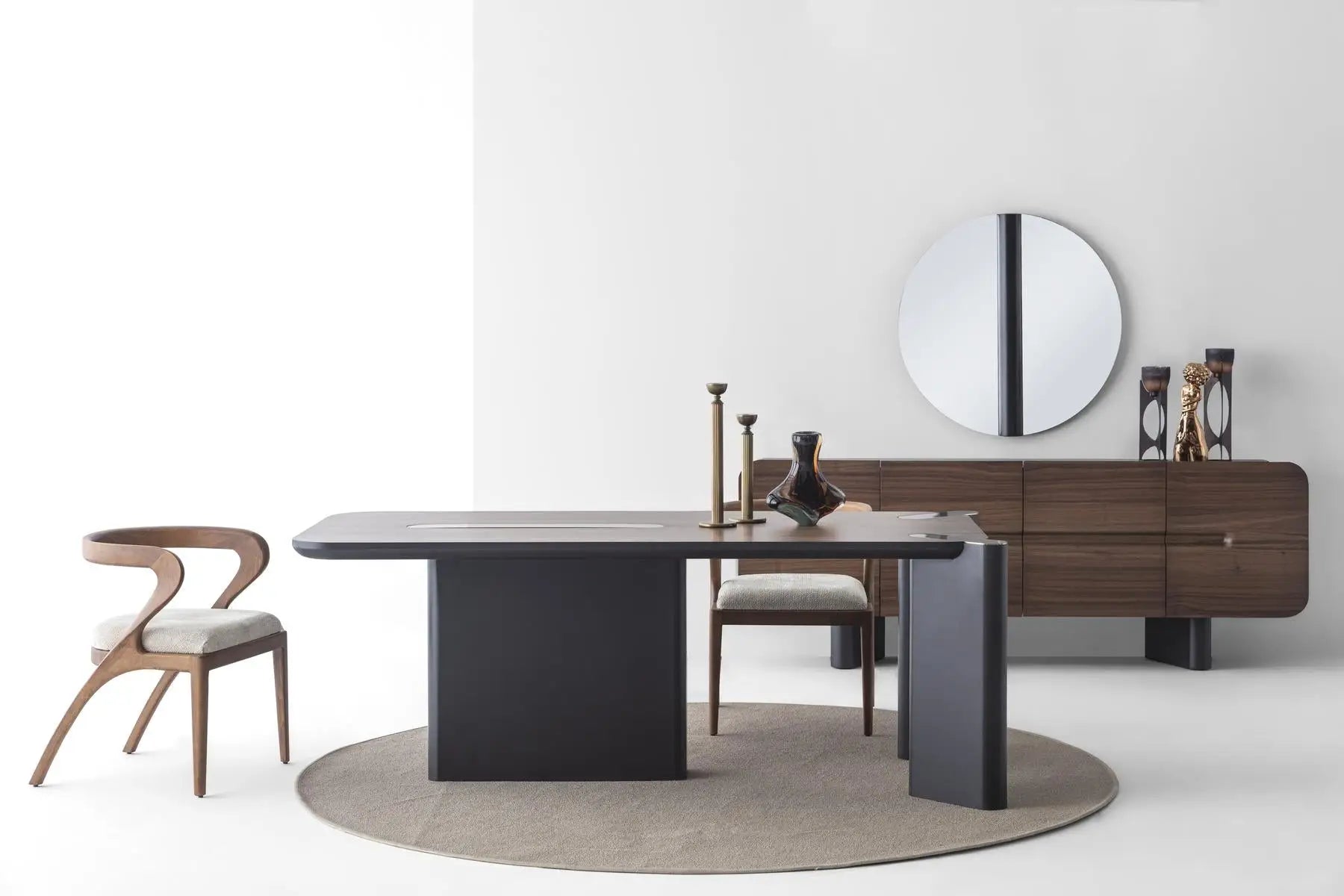 Maybach Wallnuss Esstisch