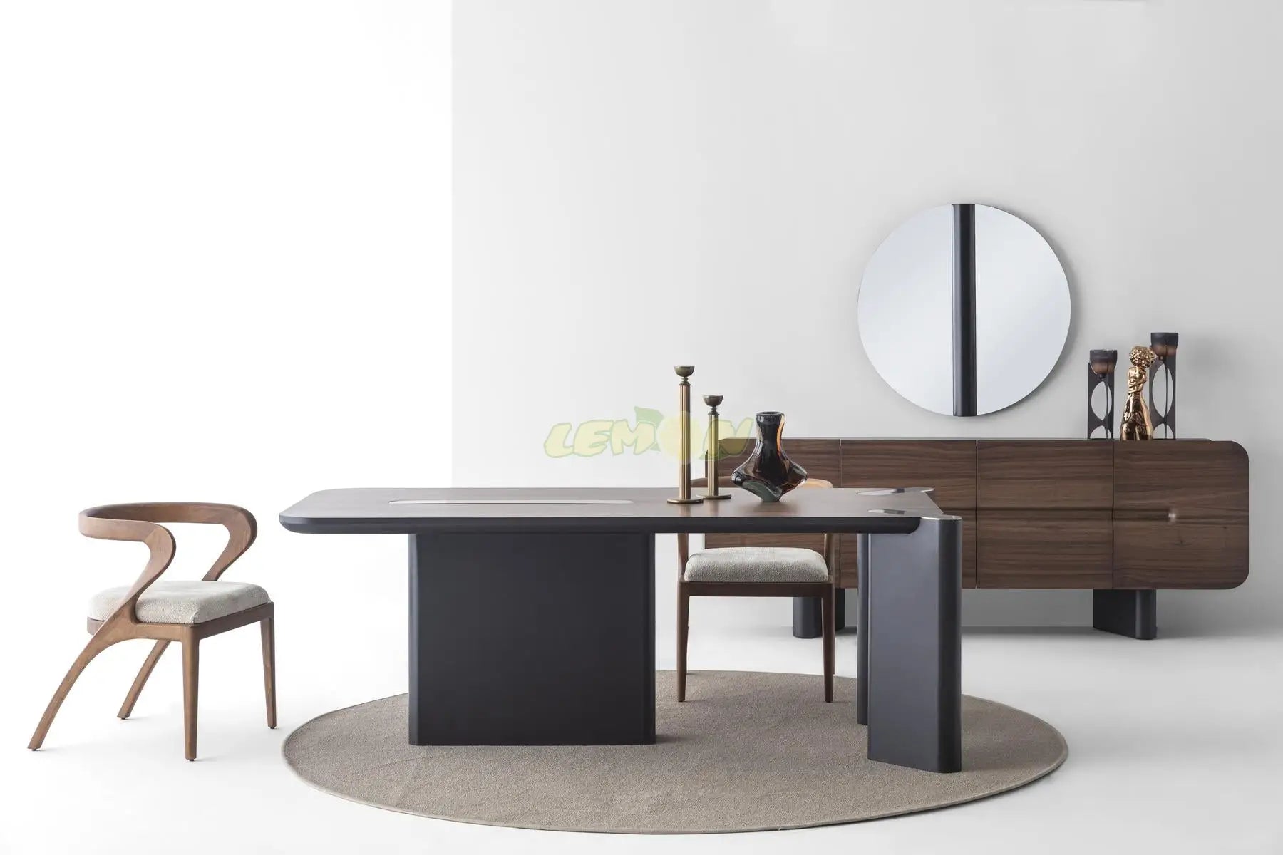 Maybach Wallnuss Esstisch