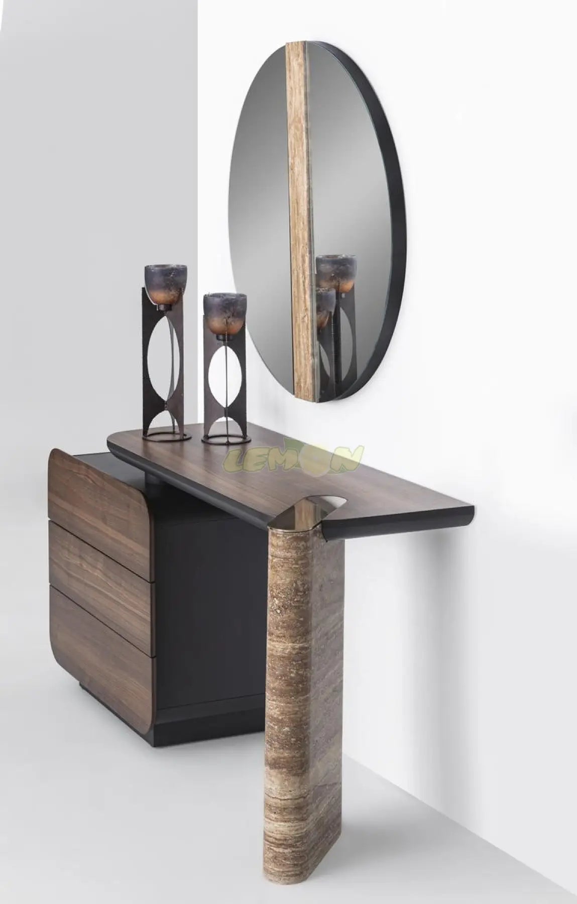 Maybach Wallnuss Schlafzimmer Set