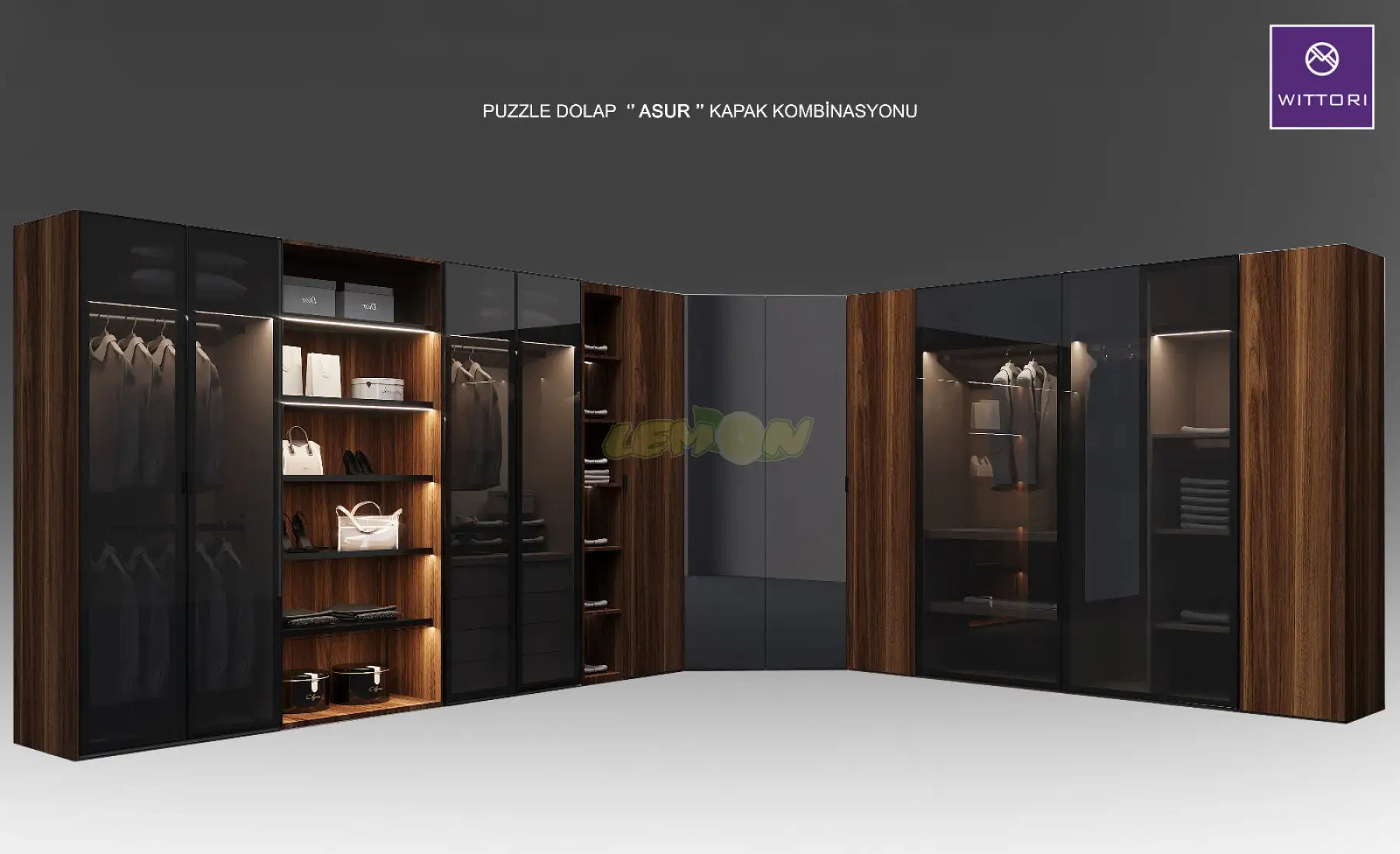 Puzzle Kleiderschrank