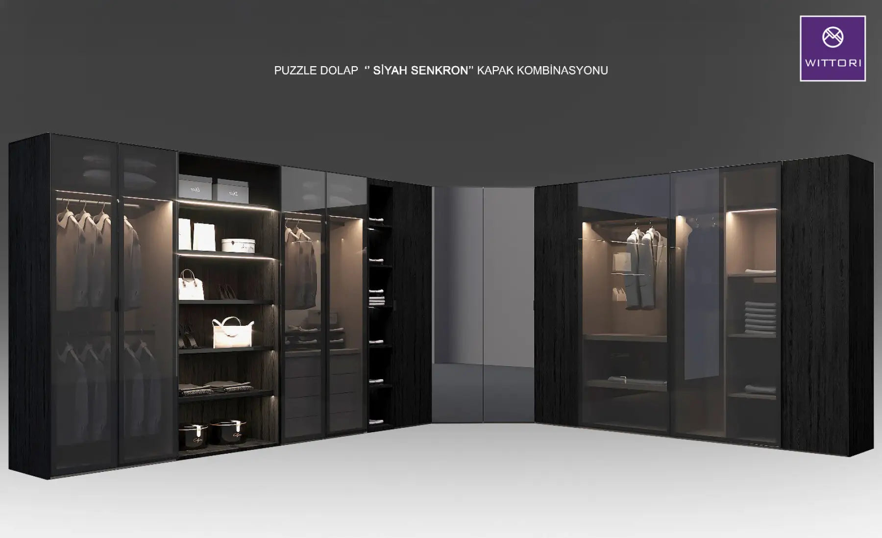 Puzzle Kleiderschrank