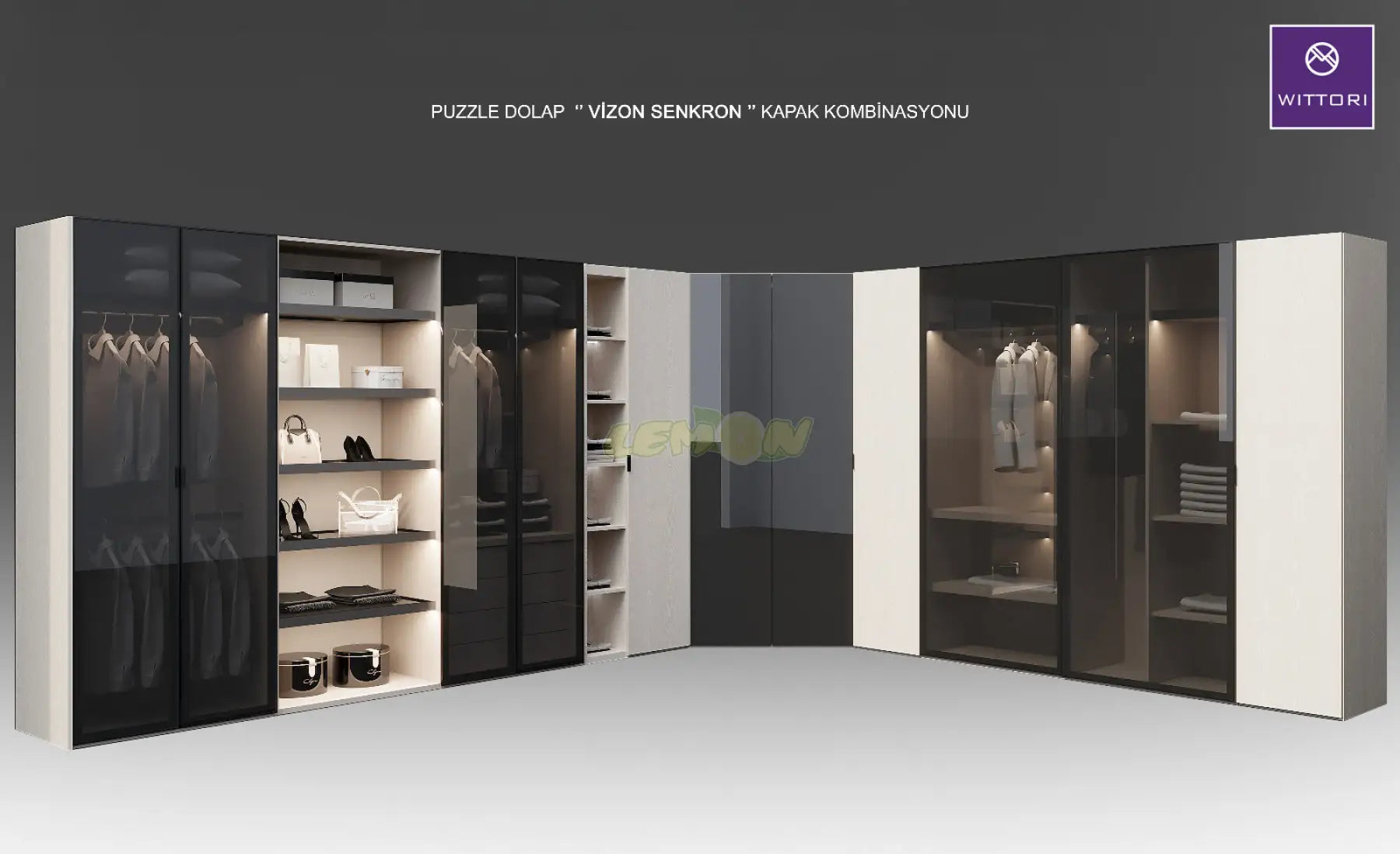 Puzzle Kleiderschrank