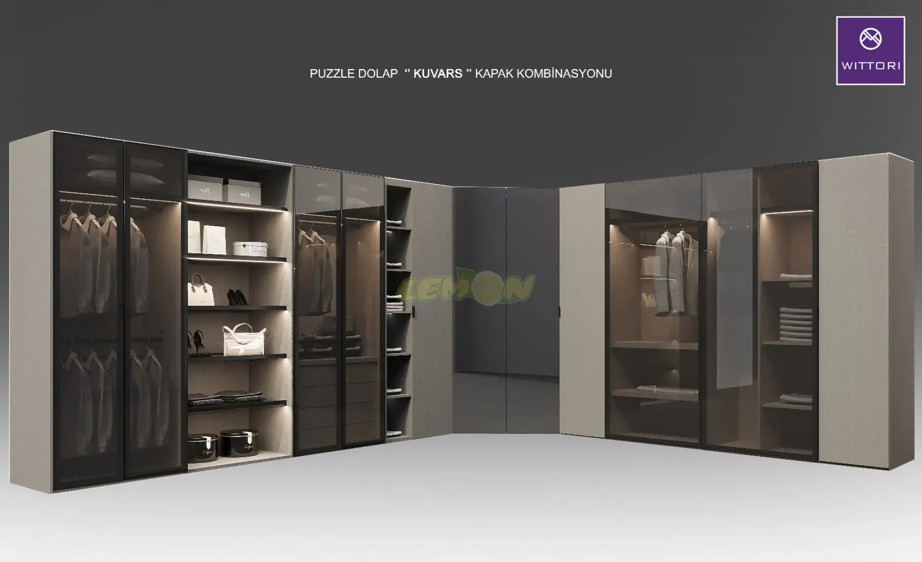 Puzzle Kleiderschrank