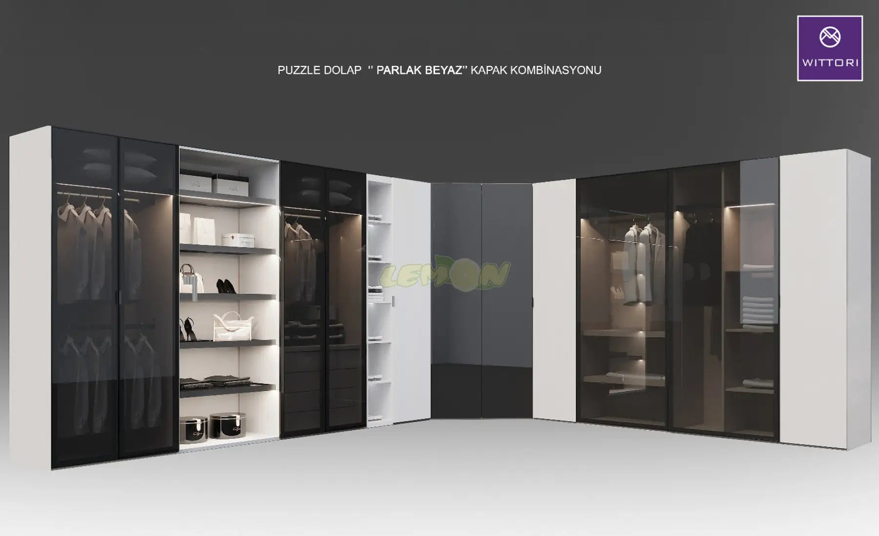 Puzzle Kleiderschrank