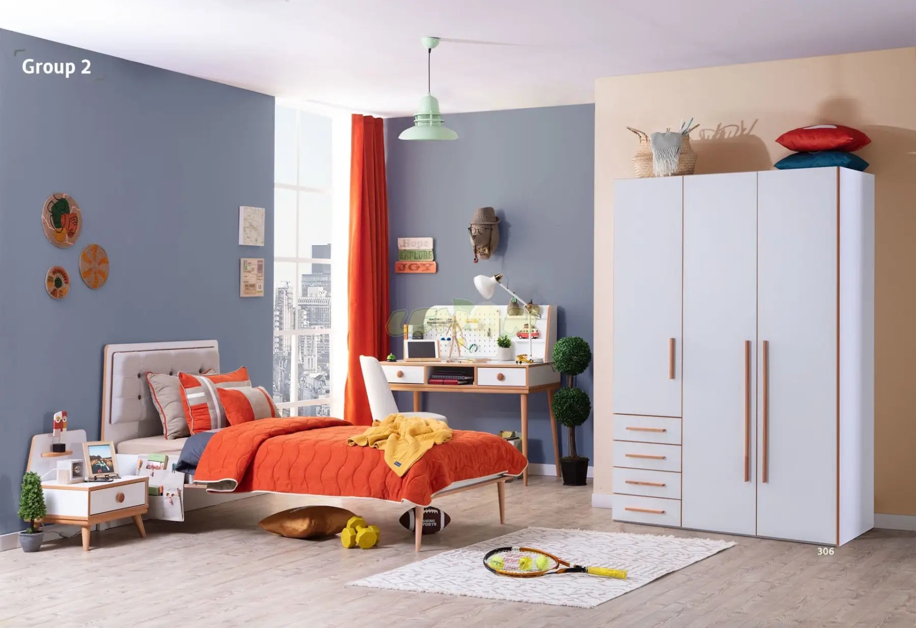 Retro Kinderzimmer Set