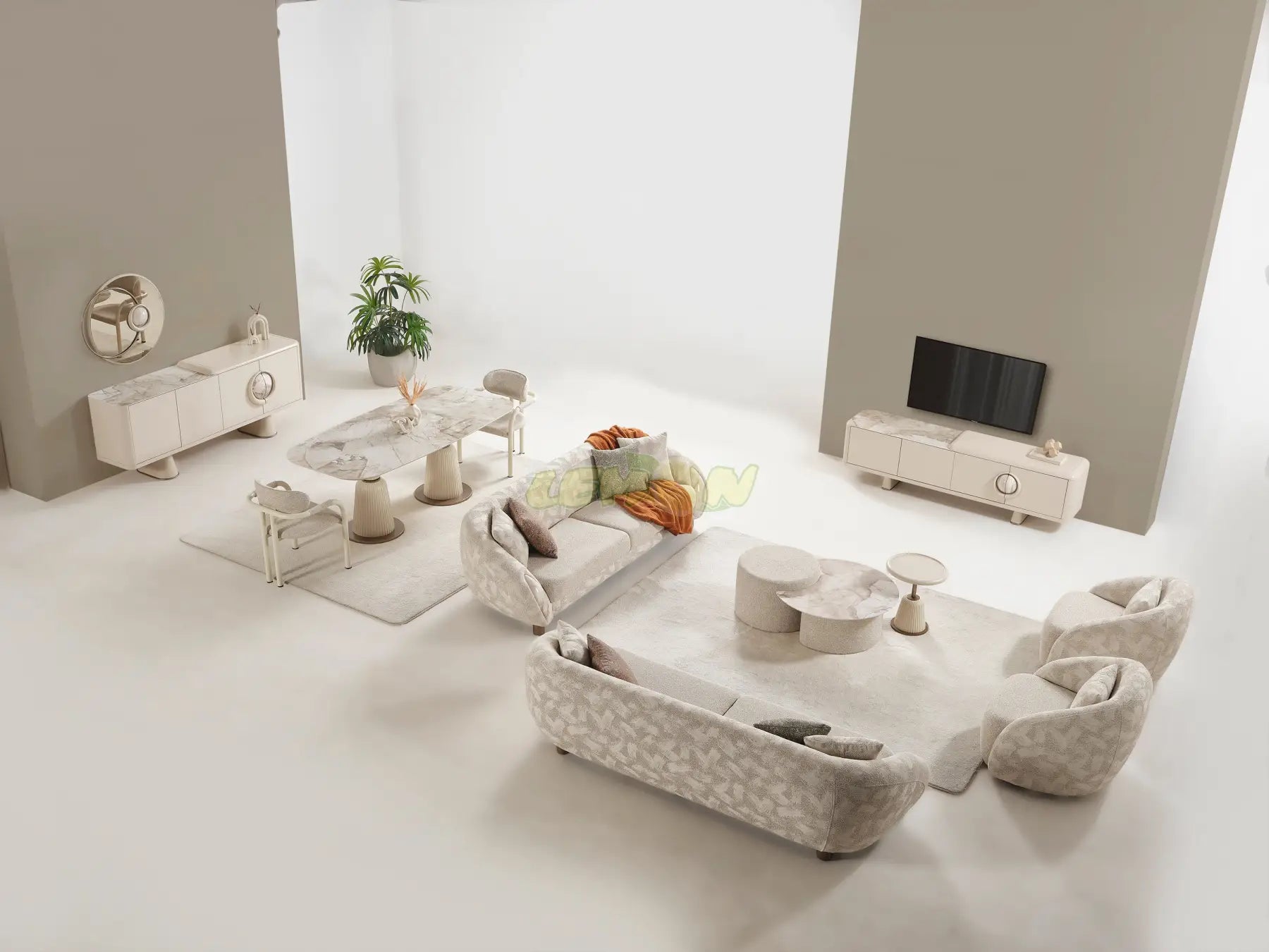 Sebastian Sofa Set