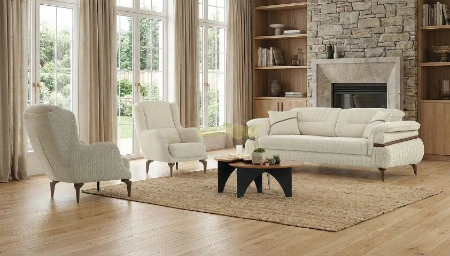 Senegal Sofa Set