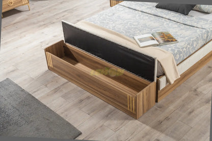 Alya Walnuss Schlafzimmer Set