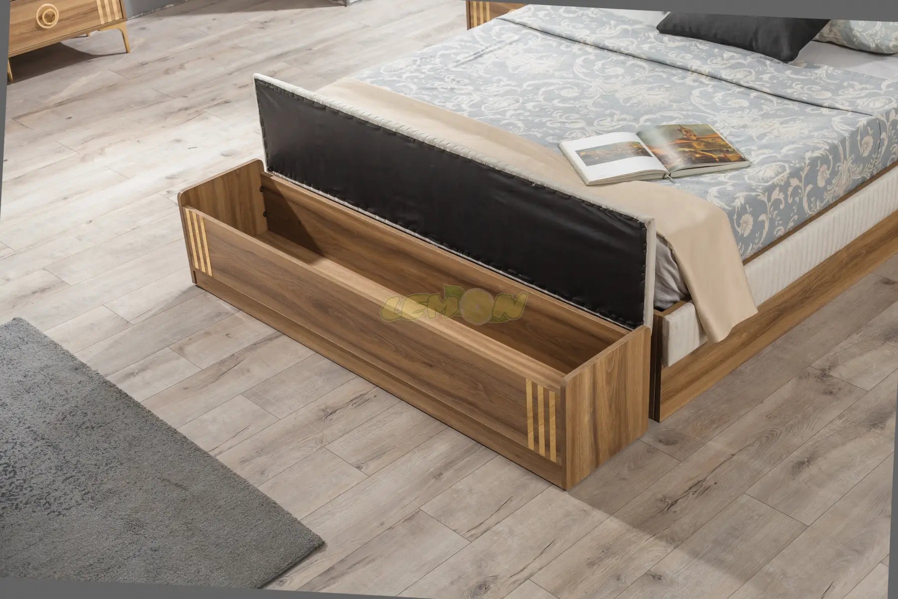 Alya Walnuss Schlafzimmer Set