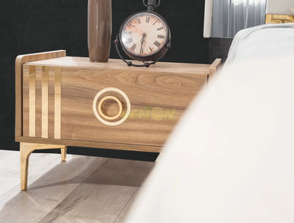 Alya Walnuss Schlafzimmer Set