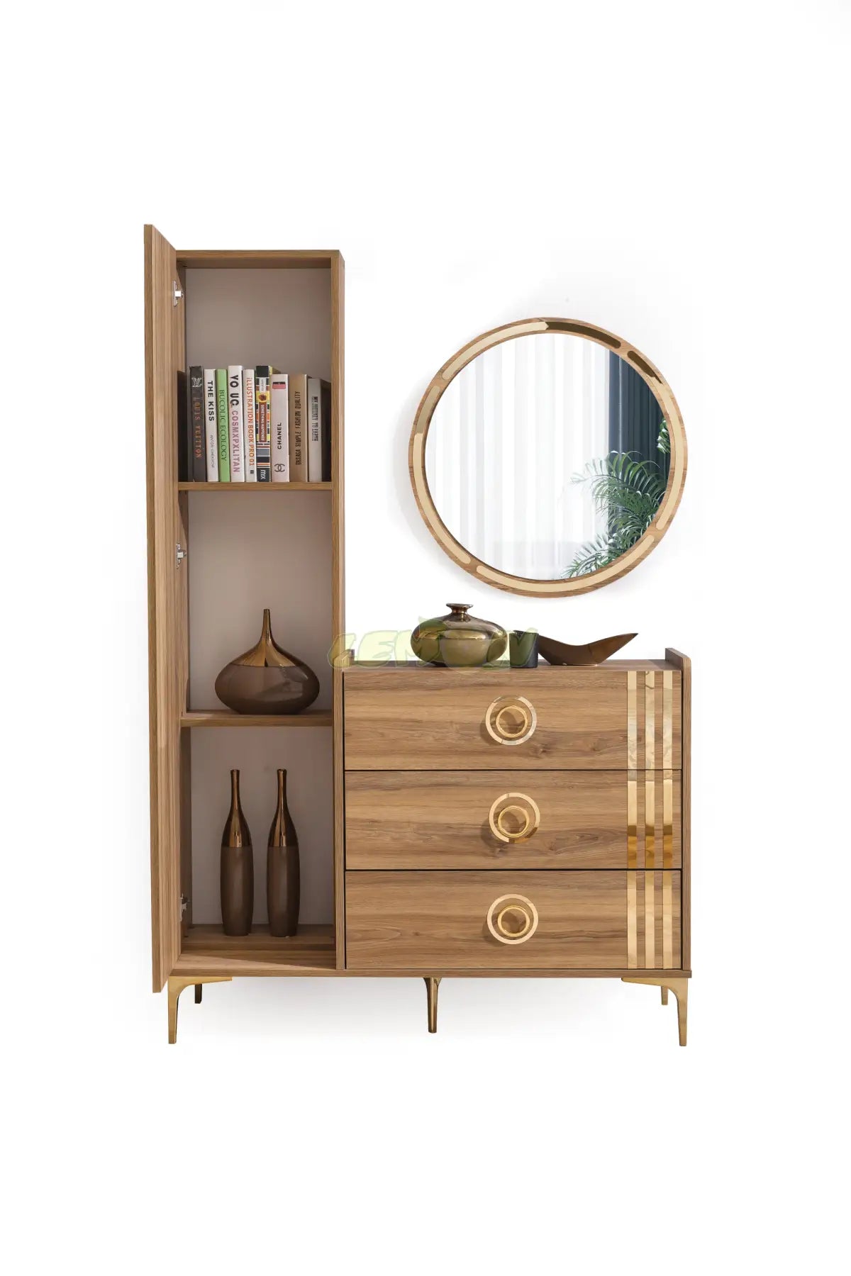 Alya Walnuss Schlafzimmer Set