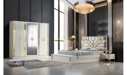 Alya Weiss Schlafzimmer Set