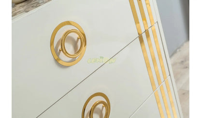 Alya Weiss Schlafzimmer Set