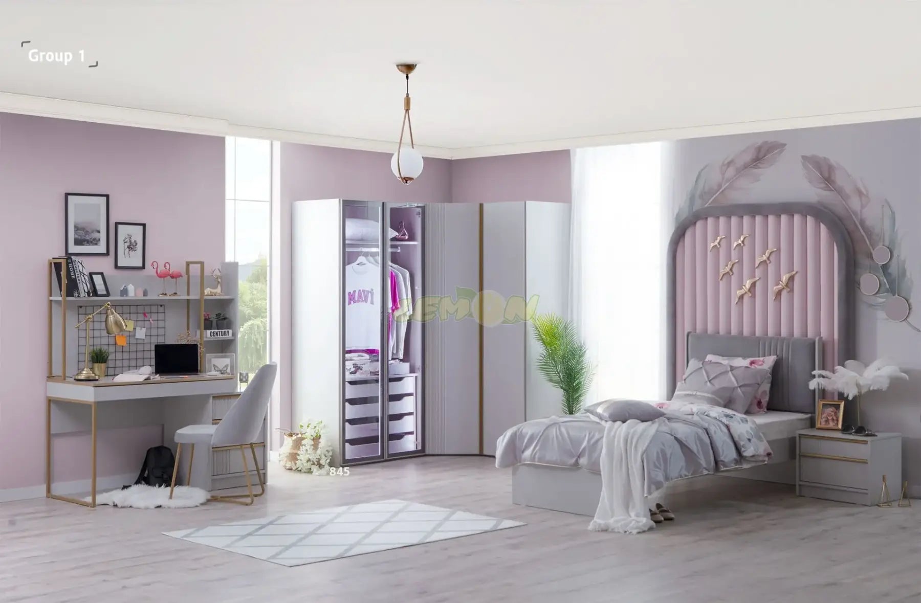 Elegant Kinderzimmer Set