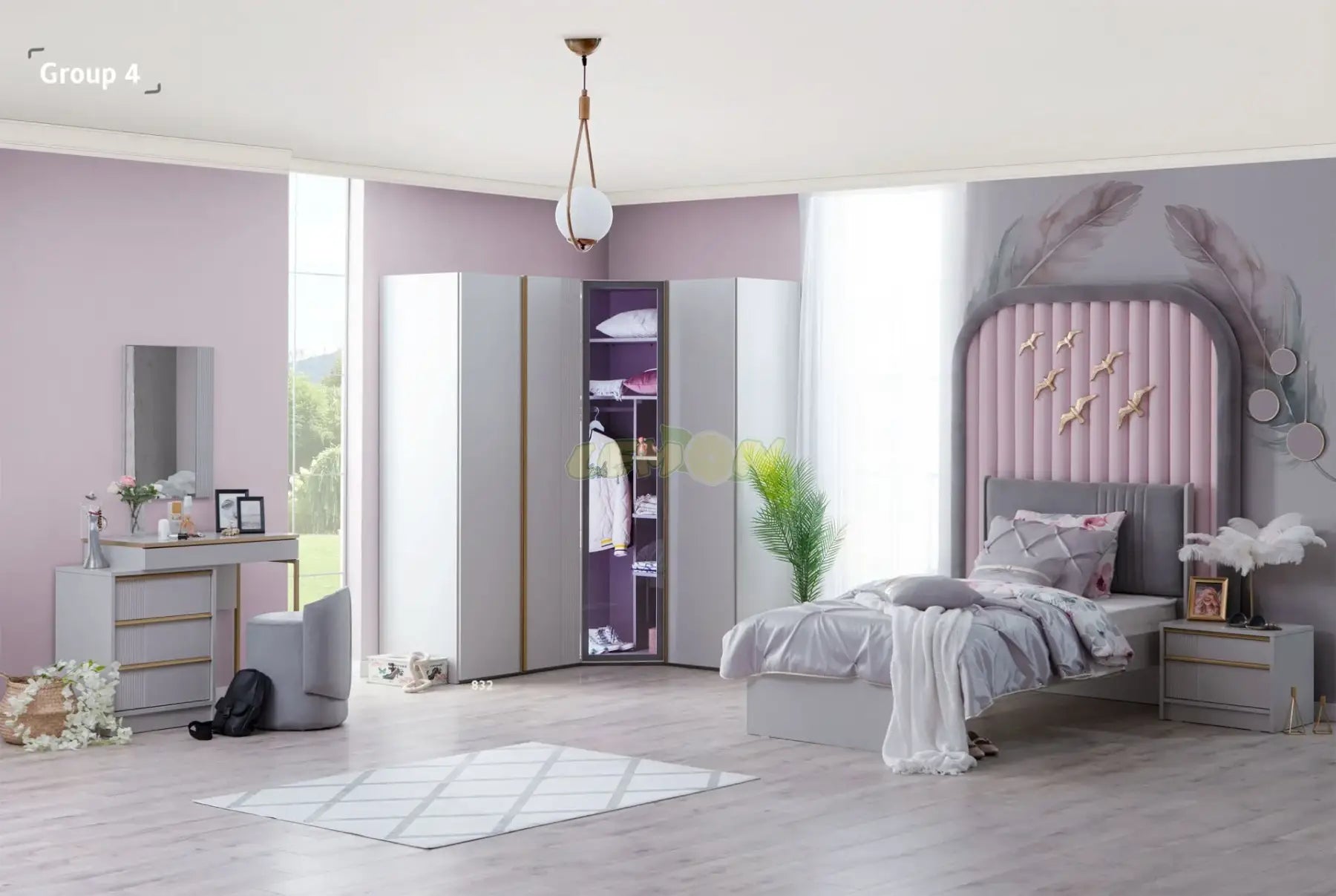 Elegant Kinderzimmer Set