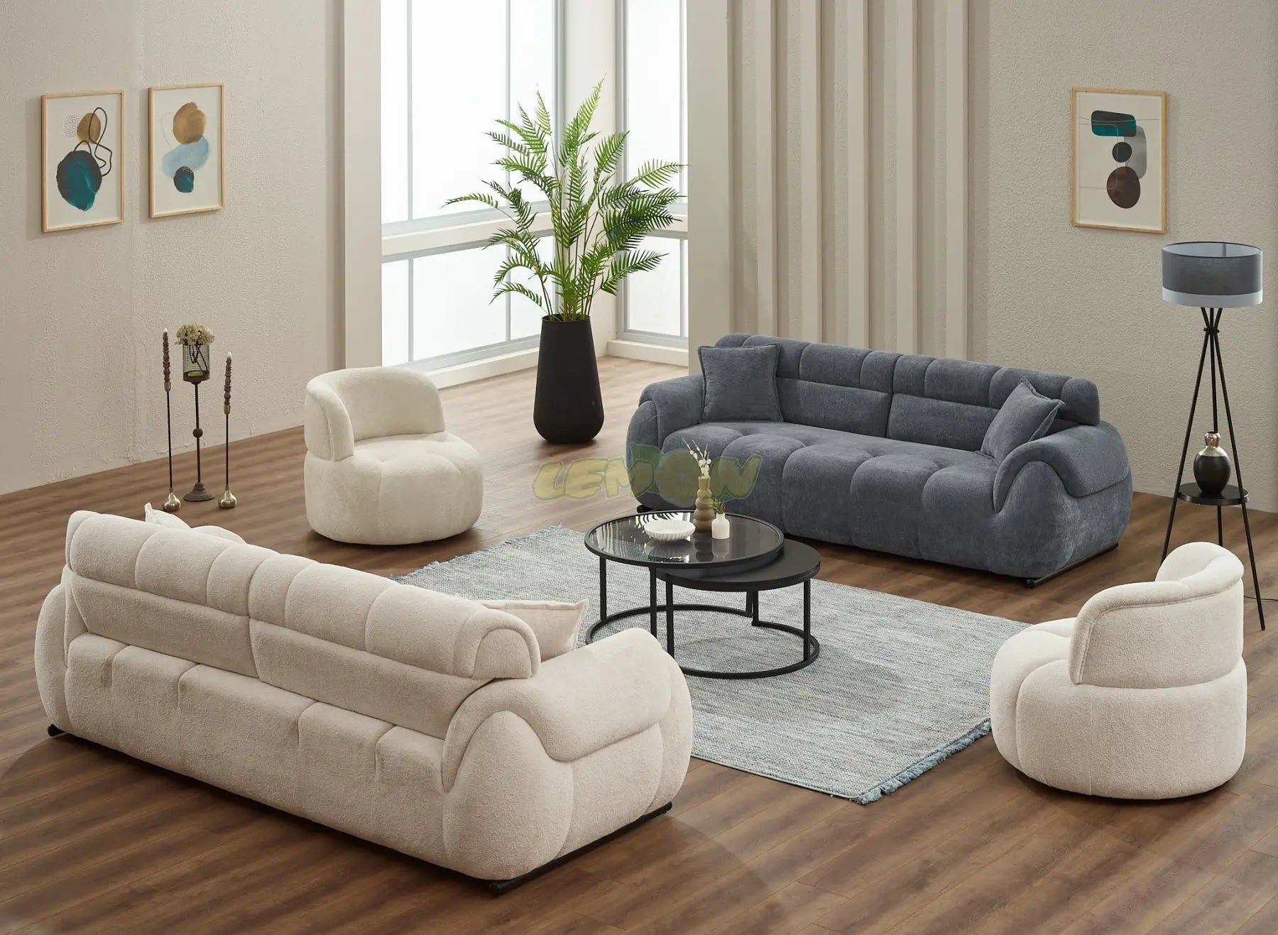 Genova Sofa Set