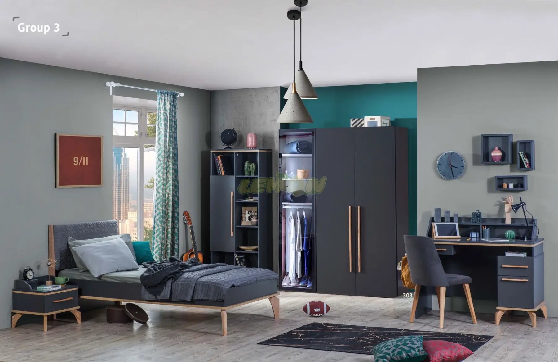 Loft Kinderzimmer Set