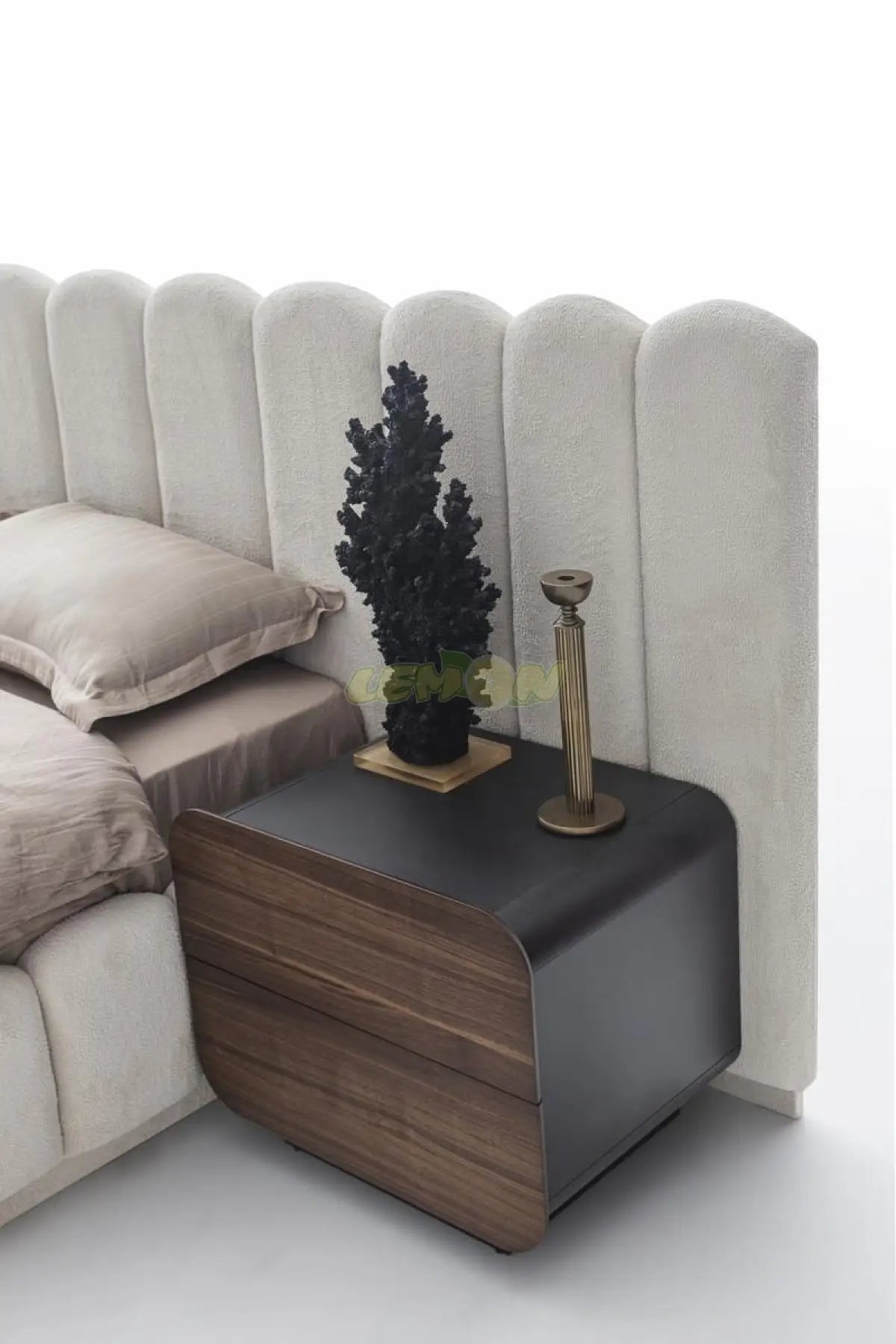 Maybach Wallnuss Schlafzimmer Set