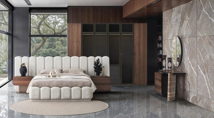 Maybach Wallnuss Schlafzimmer Set