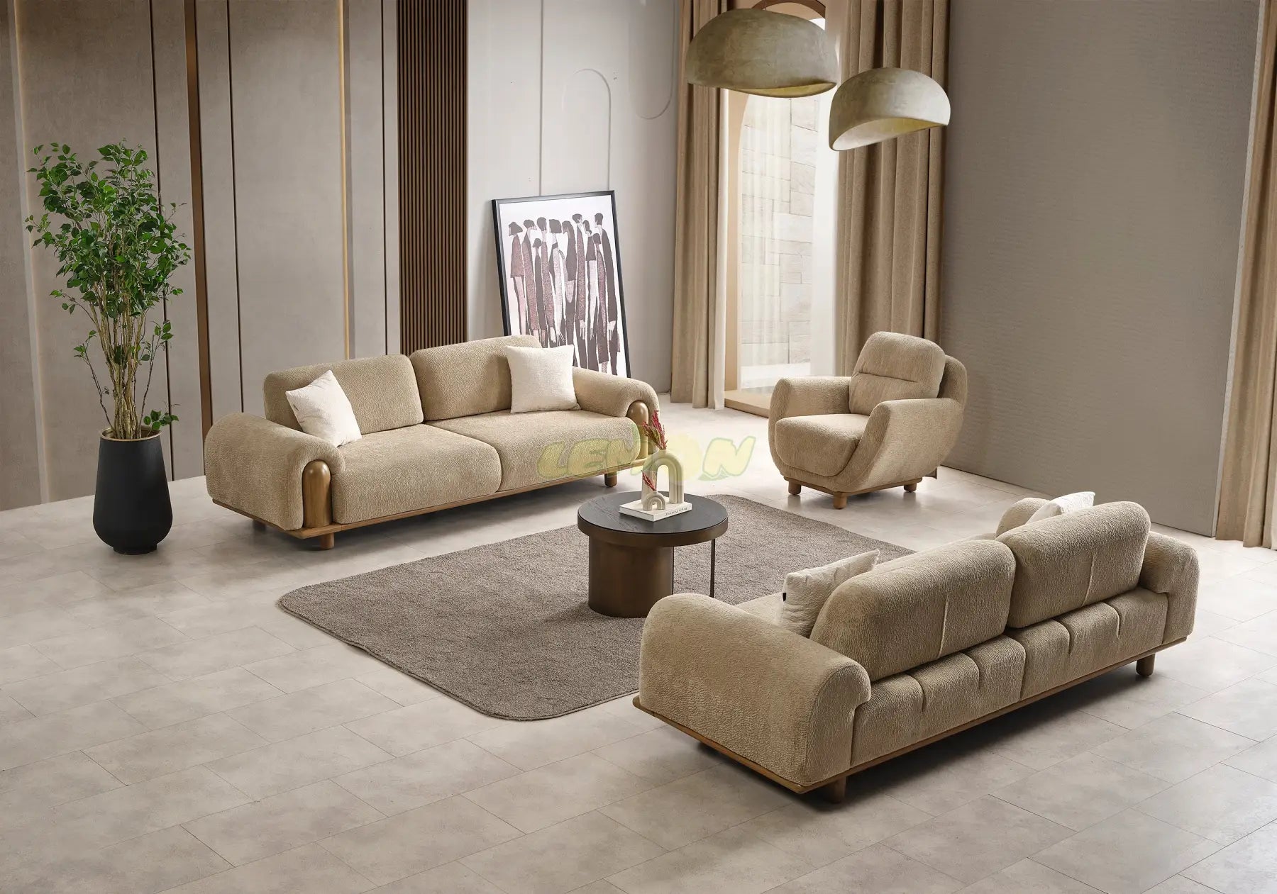 Milas Sofa Set