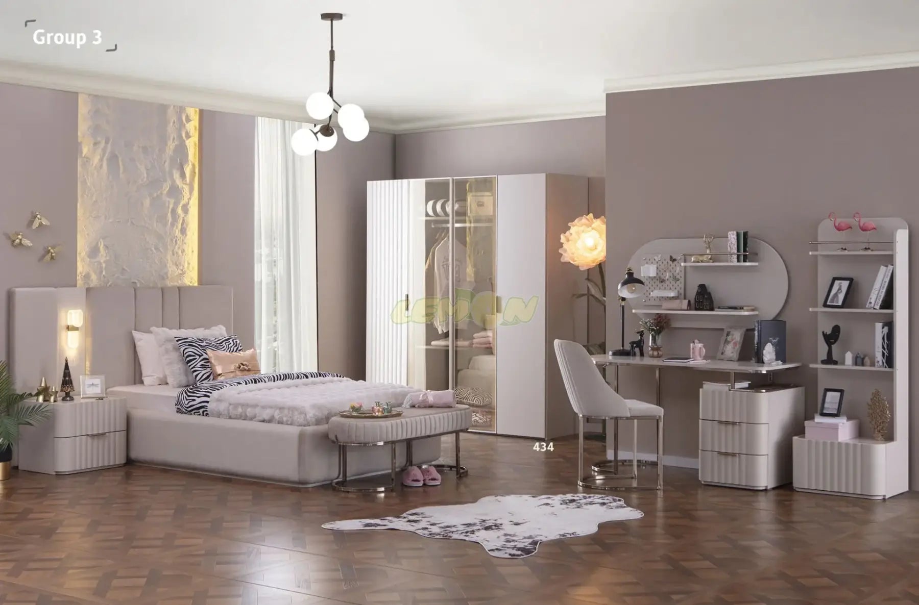 Pera Kinderzimmer Set