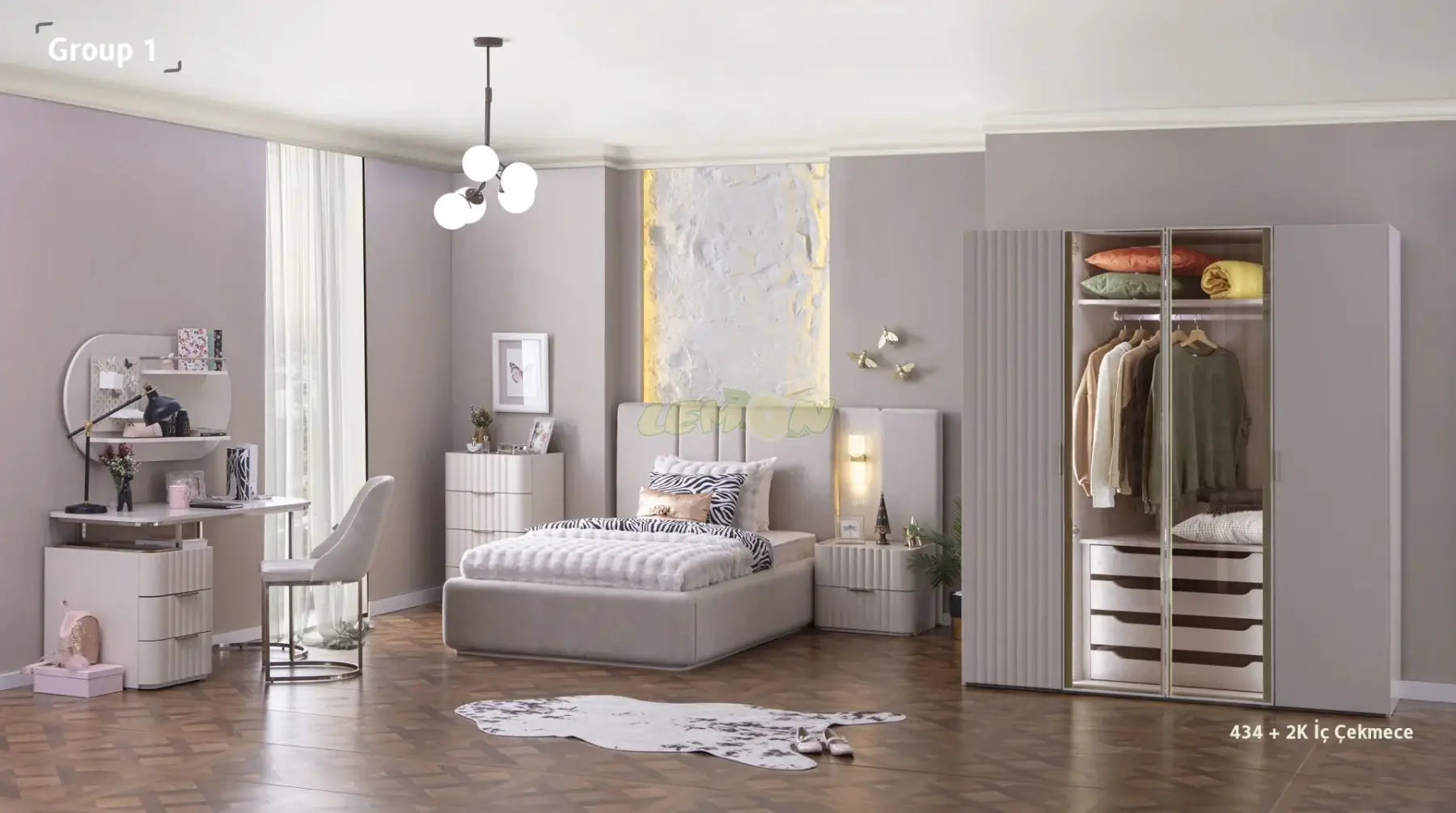 Pera Kinderzimmer Set